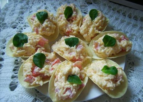 Закуска на чипсах: 7 вариантов оригинальной начинки. 04 Закуска на чипсах: 7 вариантов оригинальной начинки. 04