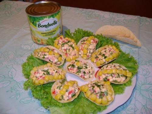 Закуска на чипсах: 7 вариантов оригинальной начинки. 02 Закуска на чипсах: 7 вариантов оригинальной начинки. 02