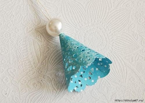 Подвеска - ангелочек.  Источник: идеи для творчества и подарков своими руками. 05