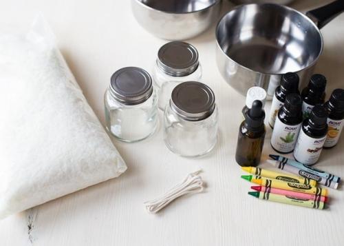 Романтические свечи с ароматизаторами своими руками. 01