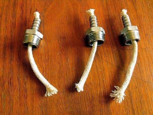 Самодельная масляная лампа из труб. 03