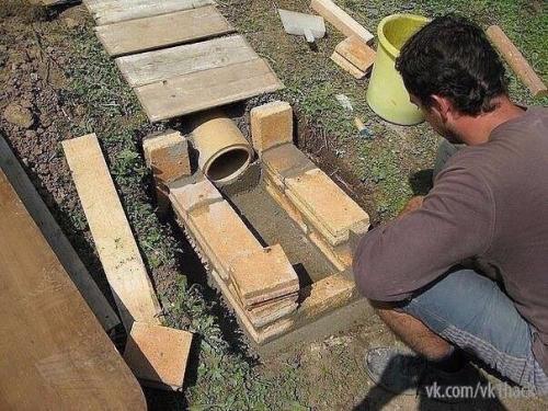 Самодельная коптильня холодного копчения. 02 Самодельная коптильня холодного копчения. 02