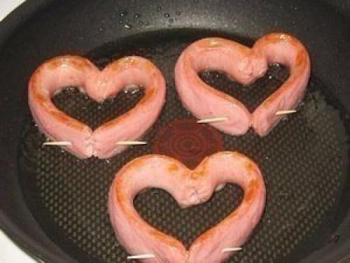 Яичница Сердце к завтраку. 02 Яичница Сердце к завтраку. 02