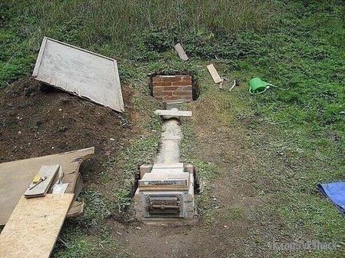 Самодельная коптильня холодного копчения. 01 Самодельная коптильня холодного копчения. 01