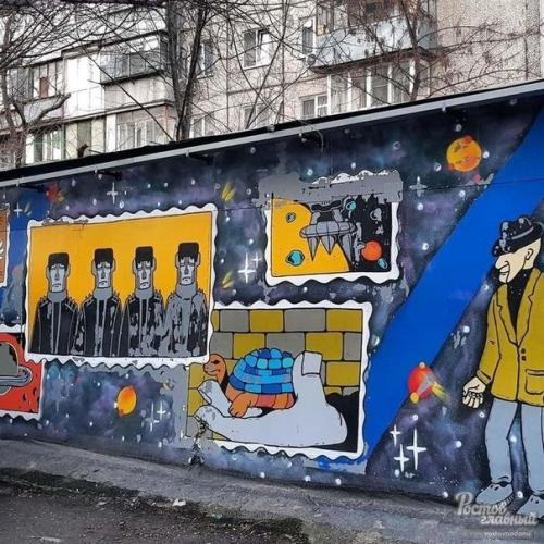 В Ростове-на-дону, по всей видимости, очень любят космос. 03