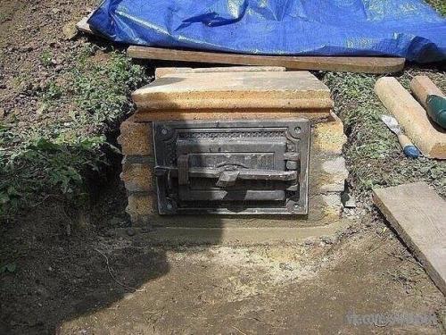 Самодельная коптильня холодного копчения. 03 Самодельная коптильня холодного копчения. 03