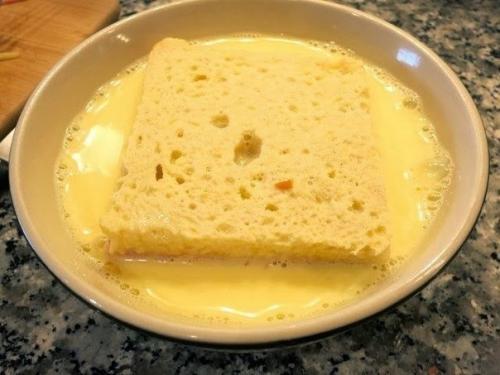 Сэндвич Монте-кристо. Ингредиенты (на 2 сэндвича: 04