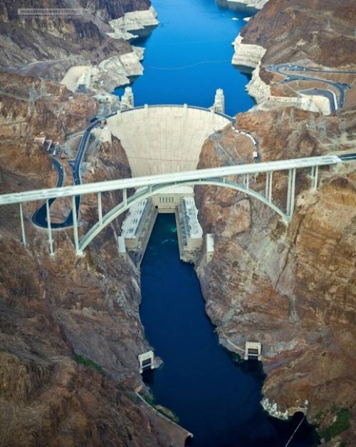 Аризонский водосброс на плотине Гувера. 05