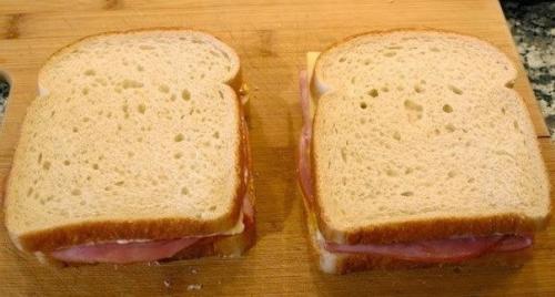 Сэндвич Монте-кристо. Ингредиенты (на 2 сэндвича: 02