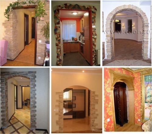 Межкомнатные арки в интерьере. 02