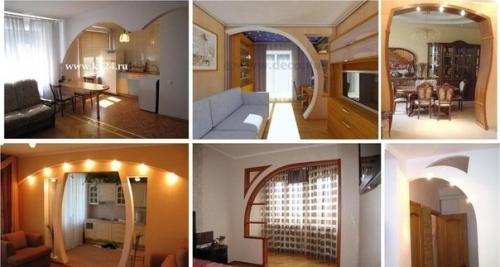 Межкомнатные арки в интерьере. 04