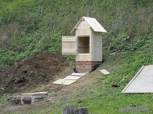 Самодельная коптильня холодного копчения. 06 Самодельная коптильня холодного копчения. 06