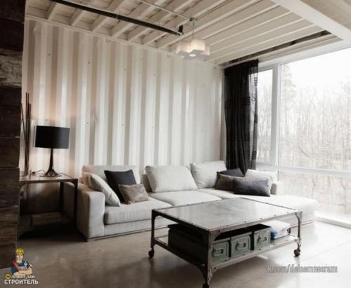 Необычный дом из грузовых контейнеров! 02