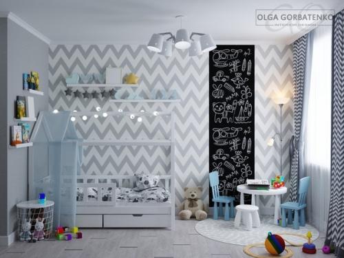 Проект детской комнаты. 01