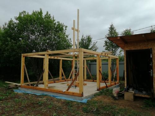 Тот случай, когда планируешь построить беседку для дачи, а в итоге получается летняя кухня. 02