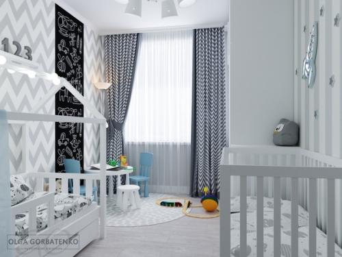 Проект детской комнаты. 03