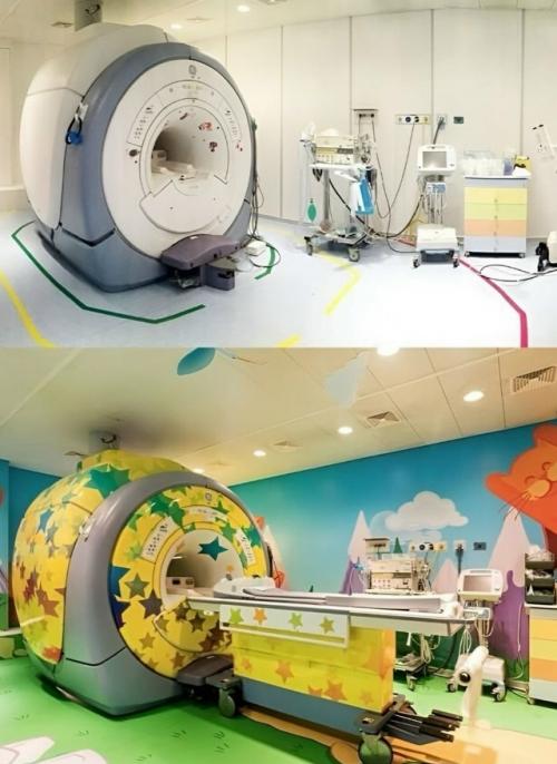 Детские больницы кабинеты МРТ в сказочные пространства для снижения стресса превращают. 01