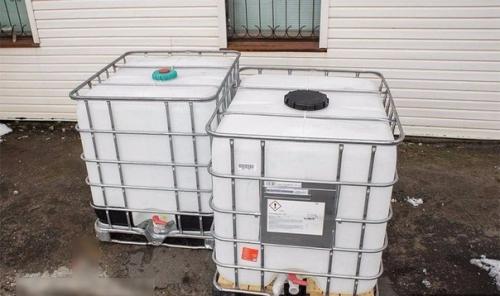 Мы делаем септик из еврокубов. 01