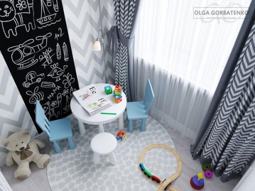 Проект детской комнаты. 04