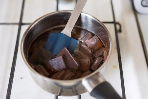 Очень быстрый шоколадный мусс. 05