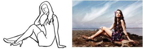 Десять базовых поз для моделей. 02 Десять базовых поз для моделей. 02