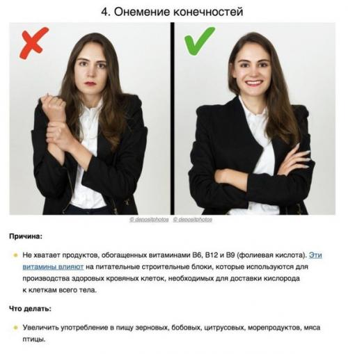 8 сигналов тела, которые помогают понять, каких витаминов не хватает вашему организму. 03