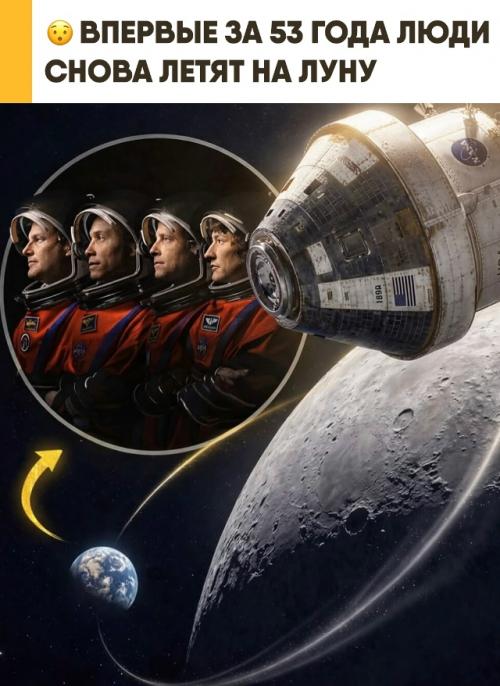 Полёты к луне снова реальностью спустя десятилетия стали. 

