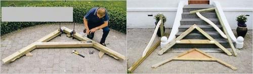 Козырек над крыльцом. 06