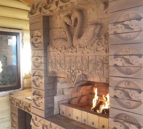 Напилил кирпича!  Роман Шибаев - печник. 01