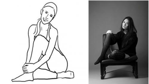 Десять базовых поз для моделей. 08 Десять базовых поз для моделей. 08