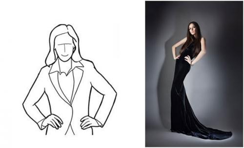 Десять базовых поз для моделей. 04 Десять базовых поз для моделей. 04