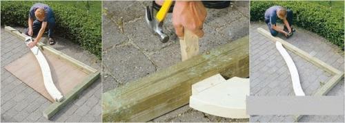 Козырек над крыльцом. 05