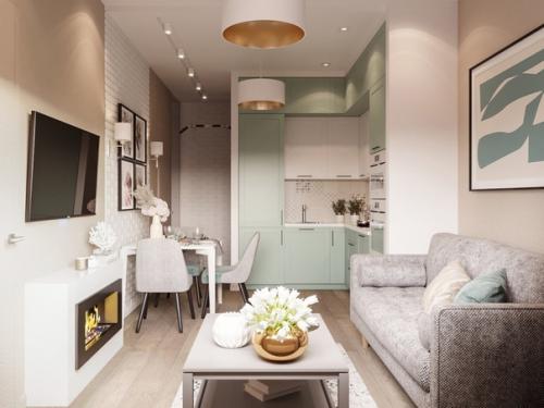 Проект однушки в 39 кв. 01