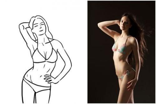 Десять базовых поз для моделей. 03 Десять базовых поз для моделей. 03