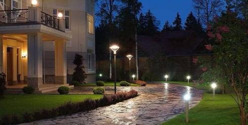 Освещение участка: как выполняется расчет и подключение. 02