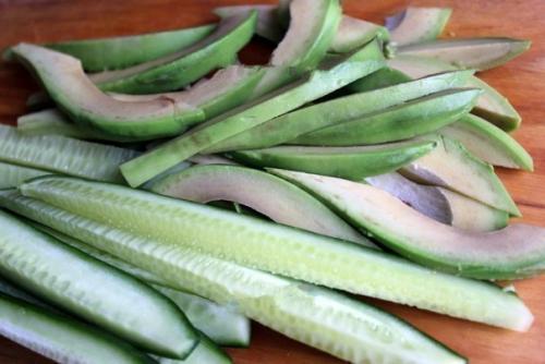 Домашние роллы. Ингредиенты: 02