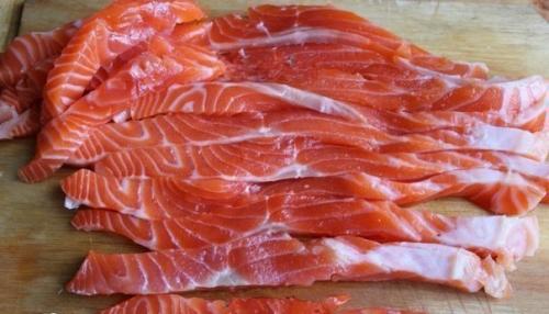 Домашние роллы. Ингредиенты: 01