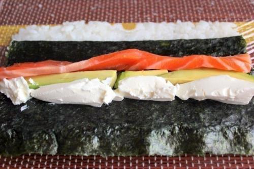 Домашние роллы. Ингредиенты: 05