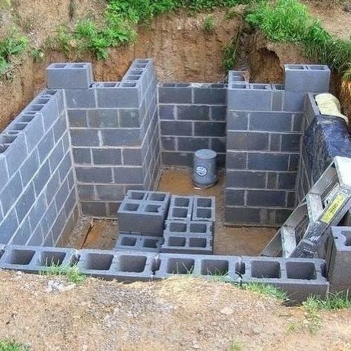 Строительство погреба нашими дачниками. 03