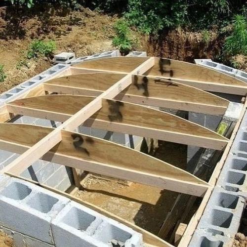 Строительство погреба нашими дачниками. 04