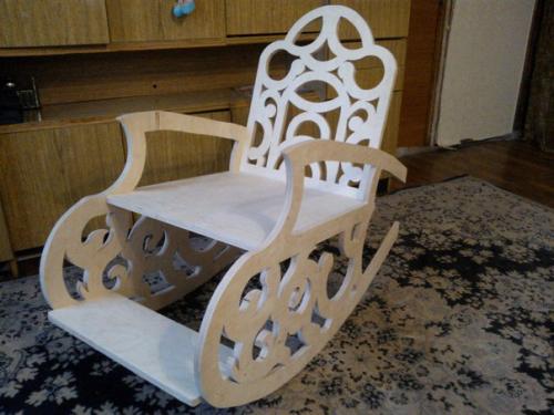 Кресло - качалки из фанеры. 01