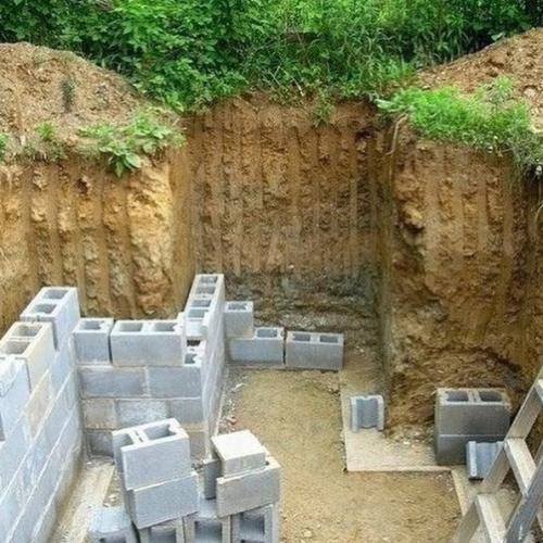 Строительство погреба нашими дачниками. 02