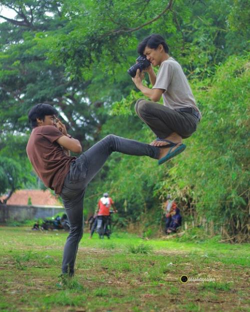 Приколюхи от индонезийской фотографической молодежи. 03