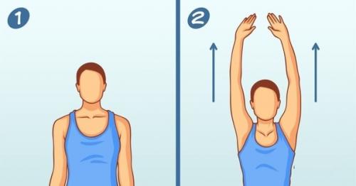 5 упражнений на растяжку, чтобы снять напряжение в плечах и шее. 04