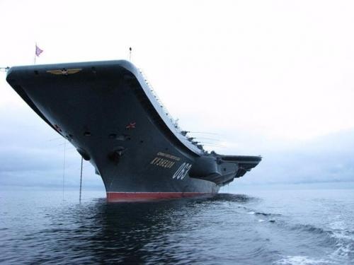 Тяжелый авианесущий крейсер Адмирал Кузнецов. 01