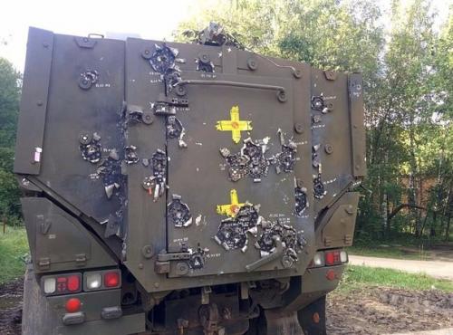 Камаз в гибридный бтр превратился. 06