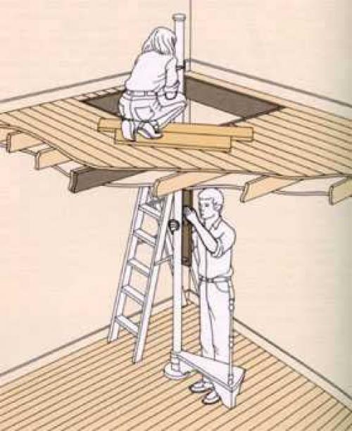 Мы экономим место: складные и винтовые лестницы. 03 Мы экономим место: складные и винтовые лестницы. 03