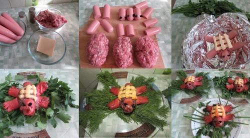 Котлеты Черепашки. Ингредиенты: 02 Котлеты Черепашки. Ингредиенты: 02