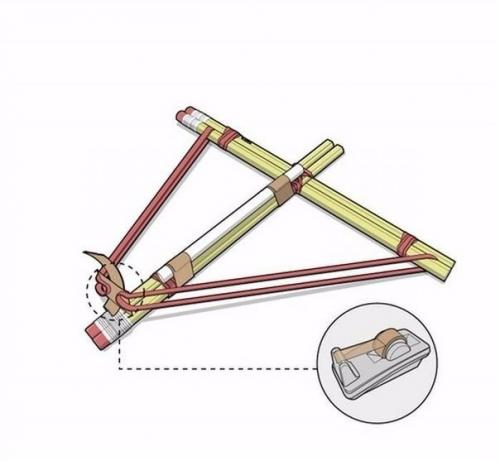 Офисный мини арбалет. 05