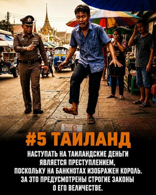 Самые абсурдные законы мира, в которые сложно поверить. 05